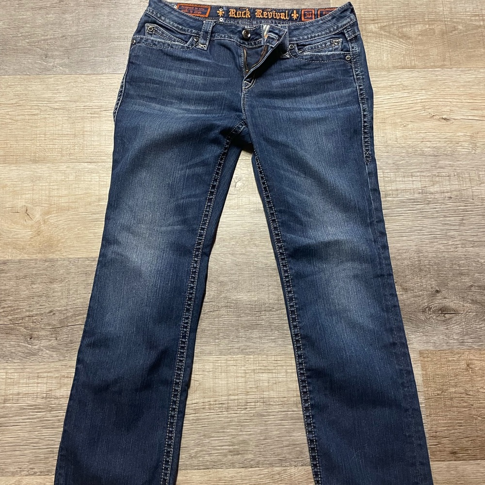 Rock Revival Jeans with rhinestones